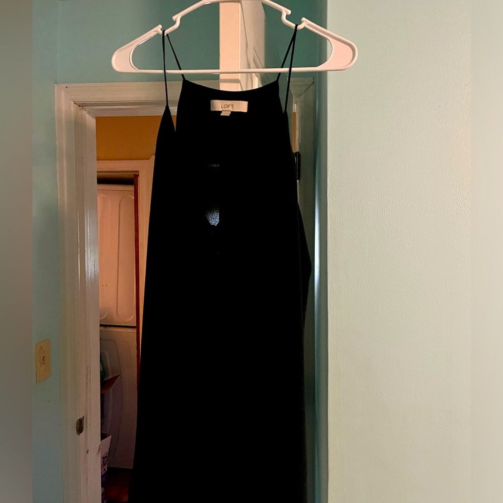 Loft black tank top